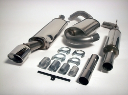 Catback výfuk Simons VW Corrado 1.8/2.0 8V/16V / G60 / 2.9 VR6 (08/91-95) - homologace