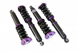 Kompletní výškově a tuhostně stavitelný podvozek D2 Racing série Rally Asphalt pro Subaru Impreza GDB STI D-F rozteč 5x114,3mm (05-07)