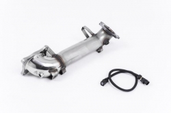 Downpipe s náhradou katalyzátoru Milltek Honda Civic Type-R FK2 2.0T i-VTEC (15-17) - závodní verze