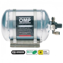 Elektrický hasicí systém OMP, hliníkový, FIA homologace (pěnový)