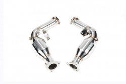 Downpipes se sportovními katalyzátory Innotech (IPE) na Audi A7 4G8 3.0 TFSI Quattro (10-)