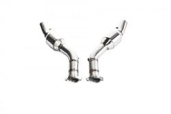 Downpipes se sportovními katalyzátory Innotech (IPE) na Ferrari 360 Modena/Spider 3.6 V8 (99-05)