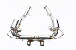 Manifold back výfuk s náhradami katalyzátorů Innotech (IPE) na Ferrari 458 Italia Spider 4.5 V8 (10-15) - F1 Edition