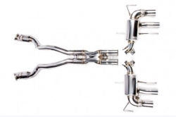 Manifold back výfuk se sportovními katalyzátory Innotech (IPE) na Ferrari F12 Berlinetta 6.3 V12 (12-15)