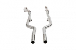 Downpipes s náhradami katalyzátorů Innotech (IPE) na Mercedes W218 CLS63 AMG V8 Bi-Turbo (11-14)