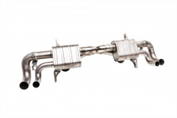 Manifold back výfuk s náhradami katalyzátorů Innotech (IPE) na Lamborghini Gallardo Superleggera LP 550 / 560 / 570 (04-08) - titanový