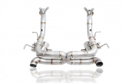 Manifold back výfuk s náhradami katalyzátorů Innotech (IPE) na Ferrari 458 Speciale 4.5 V8 (14-15) - titanový