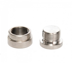 Adaptér na lambda sondu k navaření se záslepkou M18 x 1,5mm - nerezová ocel