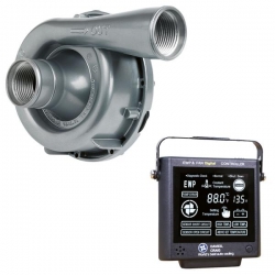 Elektrická vodní pumpa / čerpadlo s kontrolním panelem Davies Craig 12V - 150l/m (10A)
