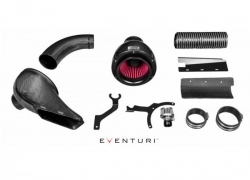 Karbonové sání Eventuri pro Audi S4 B8 (07-17) / S5 B8 3.0 TFSI (08-15) - černý karbon