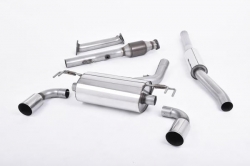 Turboback výfuk Milltek Mitsubishi Lancer Evo 10 X 2.0 Turbo (08-14) - koncovky Raptor 102mm - závodní verze s rezonátorem