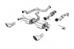 Turboback výfuk Milltek Ford Focus Mk2 RS 2.5T 305PS (09-10) - verze bez rezonátoru