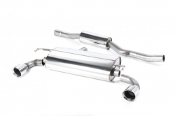 Catback výfuk Milltek VW Golf 4 R32 3.2 V6 4WD (02-05) - verze s rezonátorem - koncovky GT