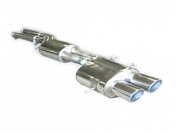 Catback výfuk Milltek Audi RS4 B5 V6 Bi-Turbo Avant (00-02) - verze s rezonátorem - OEM kat. (homologace)