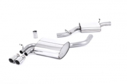 Catback výfuk Milltek Audi A3 8P 3.2 V6 Quattro 3/5dv. Sportback (03-12) - verze s rezonátorem