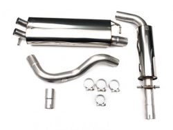 Catback výfuk Milltek Audi A3 8L 1.9 TDI 90/100/110/130PS (96-04) - verze s rezonátorem