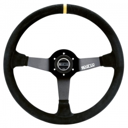 Volant Sparco R368 380mm - černý/černý - semiš