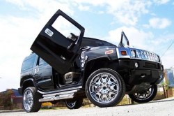 Vertikální otevírání dveří LSD Hummer H2