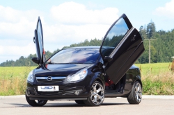 Vertikální otevírání dveří LSD Opel Corsa typ Corsa D (10/06-)