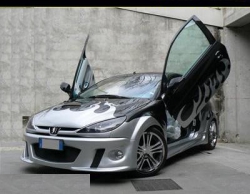 Vertikální otevírání dveří LSD Peugeot 206 typ 2* ... * (09/98-)