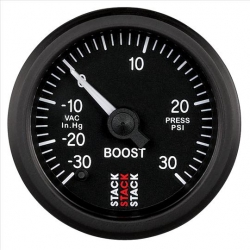 Přídavný budík Stack ST3312 52mm tlak turba - psi
