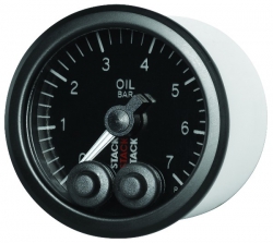 Přídavný budík Stack ST3505 52mm tlak paliva - bar