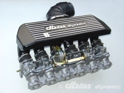 Víceklapkové sání Dbilas Dynamic BMW E30 320i/323i / E34 520i/523i 2.0-2.7 12V (M20)