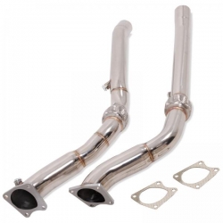 Downpipes s náhradami katalyzátorů Jap Parts Audi A6 / RS6 4.2 V8 bi-turbo sedan/avant včetně Quattro (02-04)