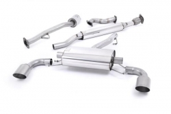 Primary catback výfuk Milltek Toyota GT86 2.0 (12-) - verze s rezonátorem - koncovky titanové