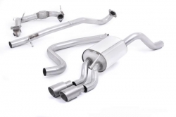 Turboback výfuk Milltek Ford Fiesta Mk6 1.0T EcoBoost 100-140PS (13-17) - závodní verze bez rezonátoru - koncovka titanová