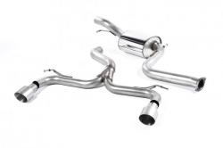 Catback výfuk Milltek Ford Focus Mk2 ST 225 (05-10) - verze Race - koncovky titanové GT