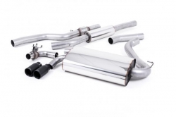 Catback výfuk Milltek BMW 4-Series F32 428i Coupe automat N20 (14-19) - verze s rezonátorem - koncovka černá