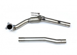 Downpipe s náhradou katalyzátoru Milltek VW Golf 6 GTi 2.0 TFSI 210PS (09-13) - Milltek výfuk 76mm