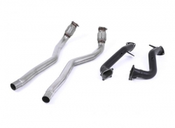 Downpipes s náhradami katalyzátorů Milltek Audi S7 Sportback 4.0 TFSI Quattro S tronic (12-) - Milltek výfuk