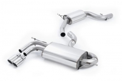 Catback výfuk Milltek Audi A3 8P 2.0 TFSi 2WD 3-dv. (03-12) - verze s rezonátorem Road