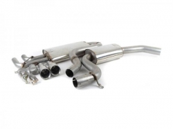 Catback výfuk Milltek Audi A3 8P 2.0 TFSI 2WD Sportback (03-12) - verze s rezonátorem (homologace)