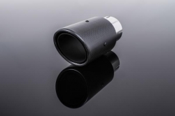 Pár karbonových koncovek Milltek Sport - průměr 90mm - montáž 63,5mm