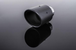 Pár karbonových koncovek Milltek Sport - průměr 100mm - montáž 63,5mm