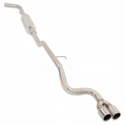 Catback výfuk Jap Parts Nissan Navara D40 2.5TD DCI (05-15)