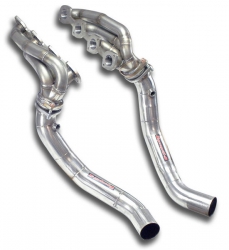 Lazené výfukové svody Supersprint Mercedes R230 SL 500 V8 3v (01-05)