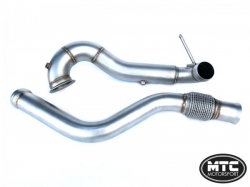 Downpipe s náhradou katalyzátoru MTC Motorsport Mercedes A-Klasse W176 A45 AMG 2.0 Turbo (13-18)