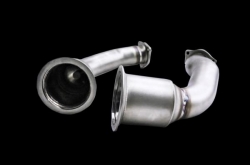 Downpipes s náhradami katalyzátorů Innotech (IPE) na Audi RS4 B9 2.9 V6 TFSi (18-)