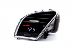 Přídavný budík P3 Gauges do ventilace pro Audi A4 / S4 / RS4 B8 (08-16) - boost analog