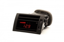 Přídavný budík P3 Gauges do ventilace pro Audi A4 / S4 / RS4 B7 (05-09) - boost analog