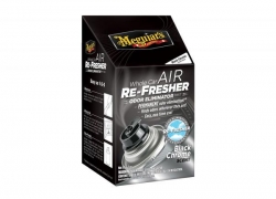 Meguiars Air Re-Fresher Odor Eliminator - Black Chrome Scent 71g - čistič klimatizace, pohlcovač pachů a osvěžovač vzduchu