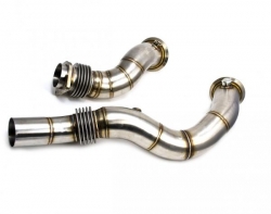 Downpipes s náhradami katalyzátorů FTP Motorsport BMW F87 M2 Competition Coupe 3.0 S55 (18-)