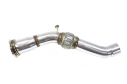Downpipe s náhradou DPF TurboWorks BMW X3 E83 / X5 E70 / X6 E71/E72 3.0d 218/235PS M57N2 (04-14)