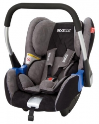 Dětská autosedačka Sparco F300-K - černá/šedá