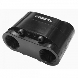 Termostat Mocal inline pro olejové vedení - vývody M22 x 1.5 samice