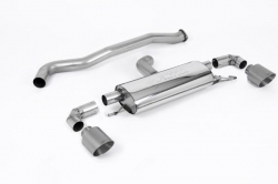 Particulate filter back výfuk Milltek Toyota Yaris GR 1.6T filtr OPF/GPF (20-) - verze bez rezonátoru - koncovky titanové